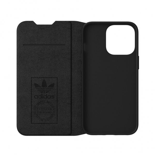 Adidas iPhone 13 Pro Etui Bok Etui Svart