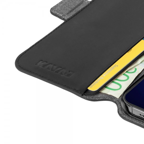 Kavaj iPhone 13 Pro Max Etui Phoenix Svart