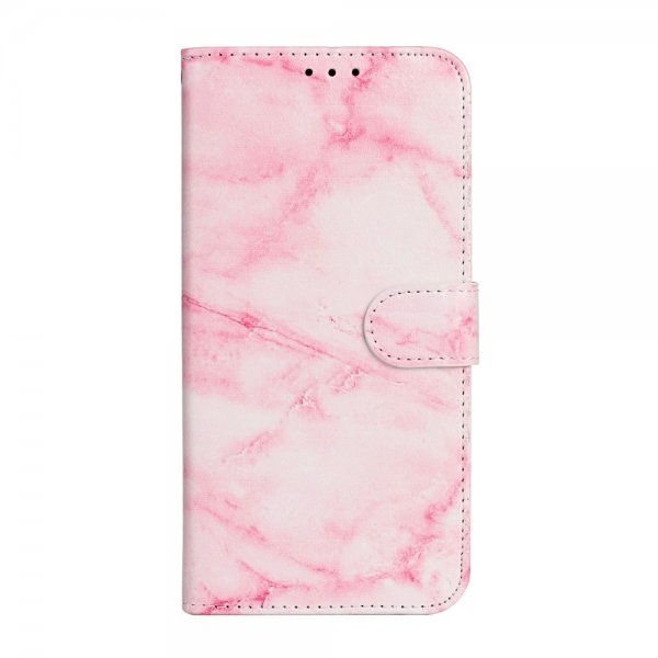 iPhone 13 Pro Max Etui Motiv Rosa Marmor