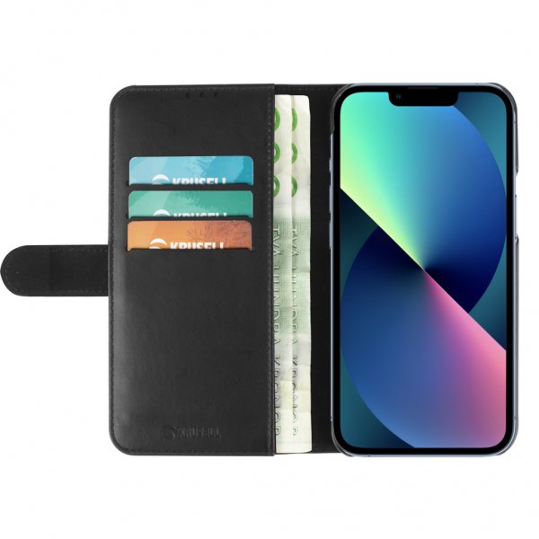 Krusell iPhone 13 Pro Max Etui PhoneWallet Svart