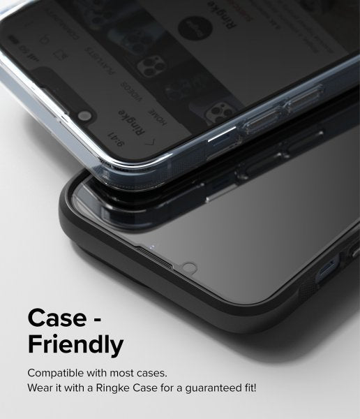 Ringke iPhone 13 Pro Max/iPhone 14 Plus Skjermbeskytter Privacy Glass