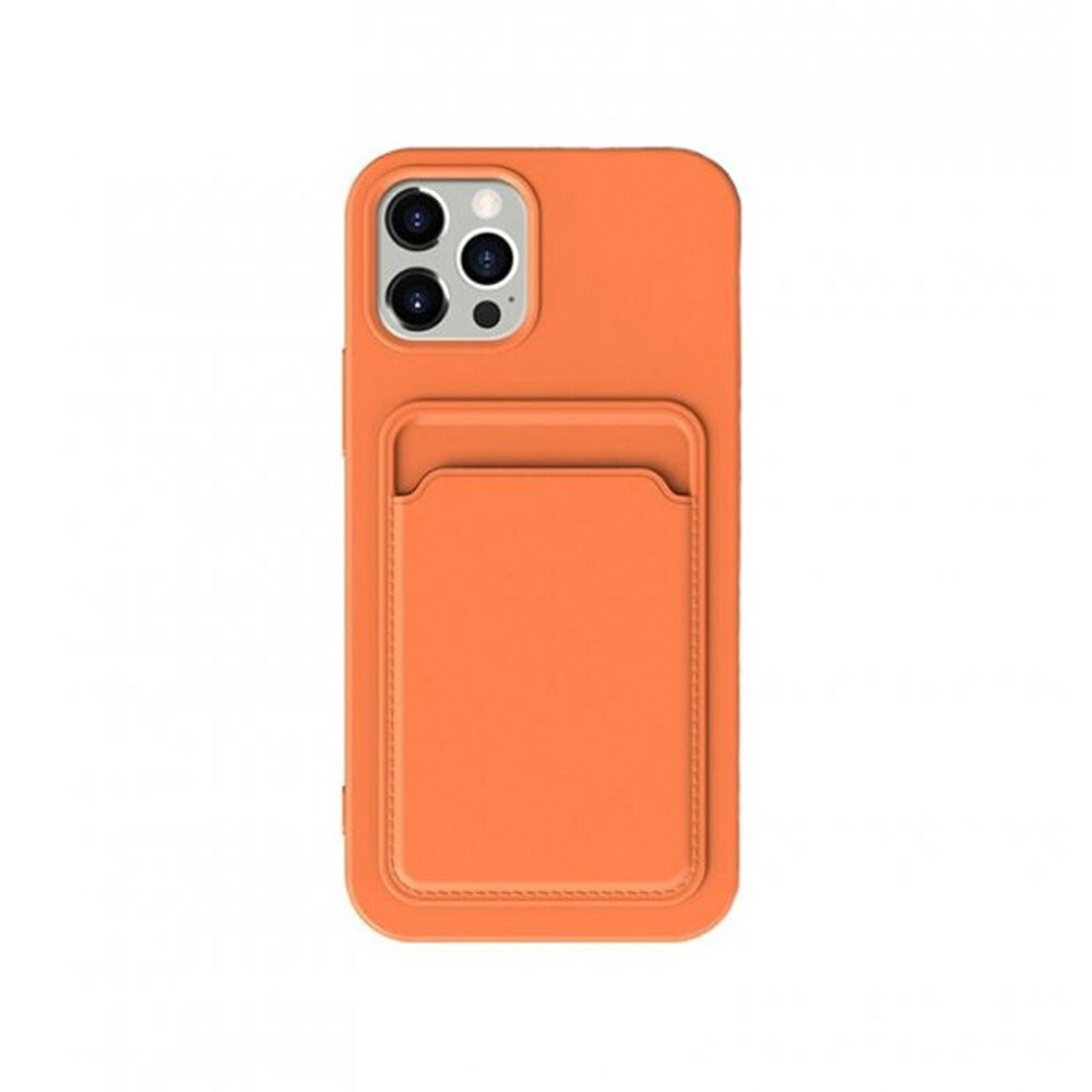 iPhone 13 Pro Max Deksel Kortholder Oransje