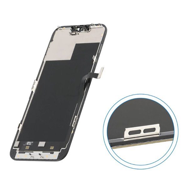 iPhone 13 Pro Max OLED Skjerm - Svart (Tatt fra ny iPhone)