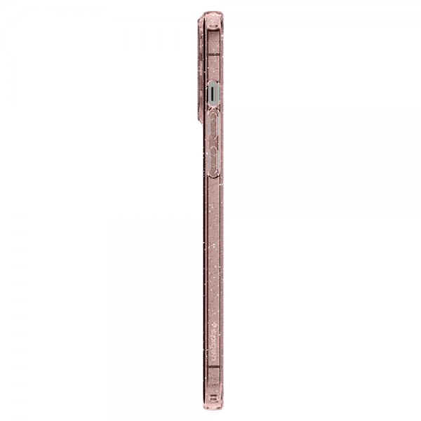 Spigen iPhone 13 Pro Max Deksel Liquid Crystal Glitter Rose Quartz