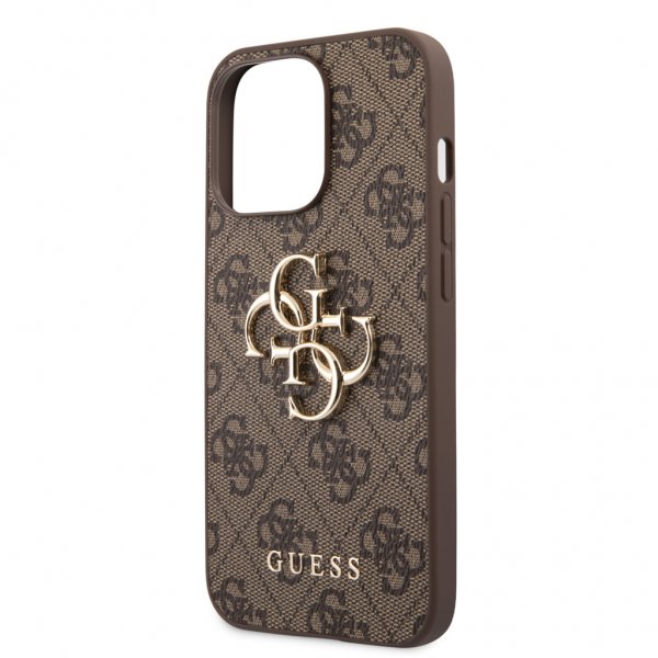 Guess iPhone 13 Pro Deksel Big Logo Brun
