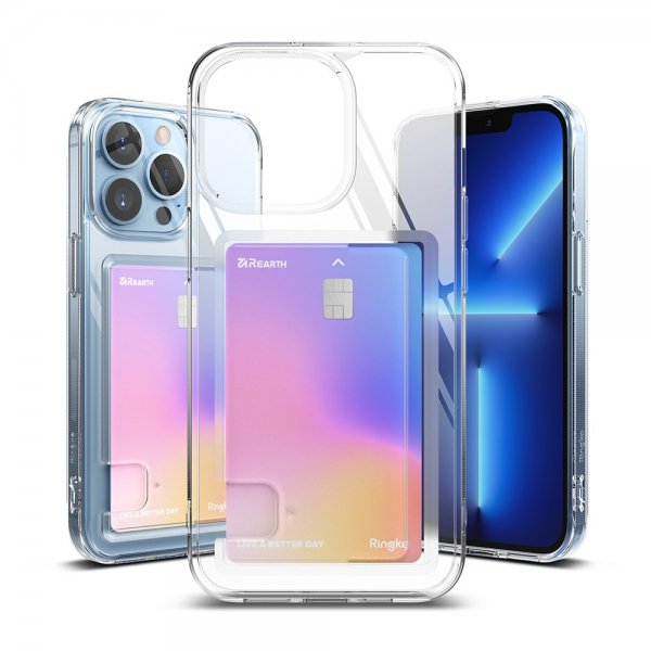 Ringke iPhone 13 Pro Deksel Fusion Card Clear