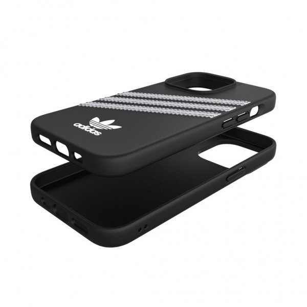 Adidas iPhone 13 Pro Deksel Formstøpt Etui PU Svart