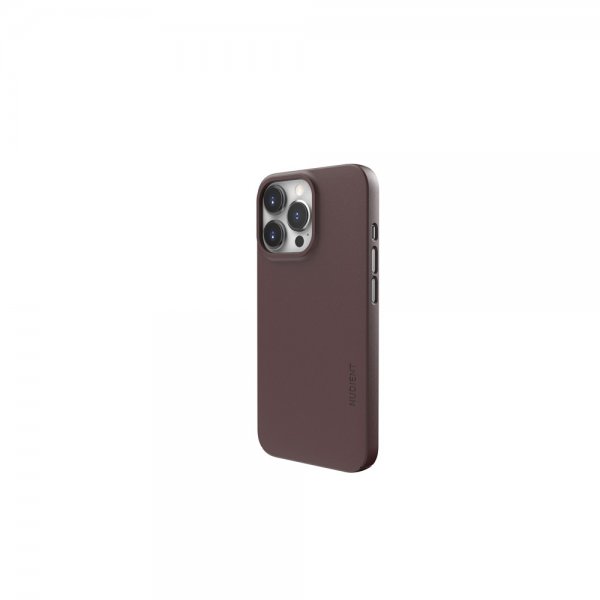 Nudient iPhone 13 Pro Deksel Thin Case V3 MagSafe Sangria Red