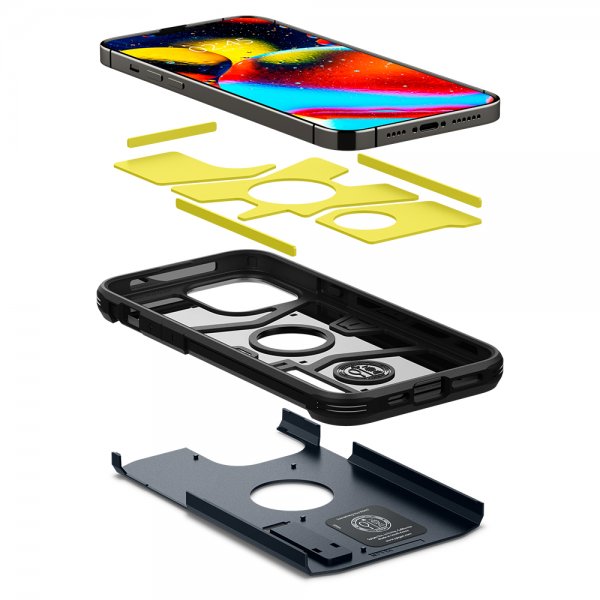 Spigen iPhone 13 Pro Deksel Tough Armor Navy Blue