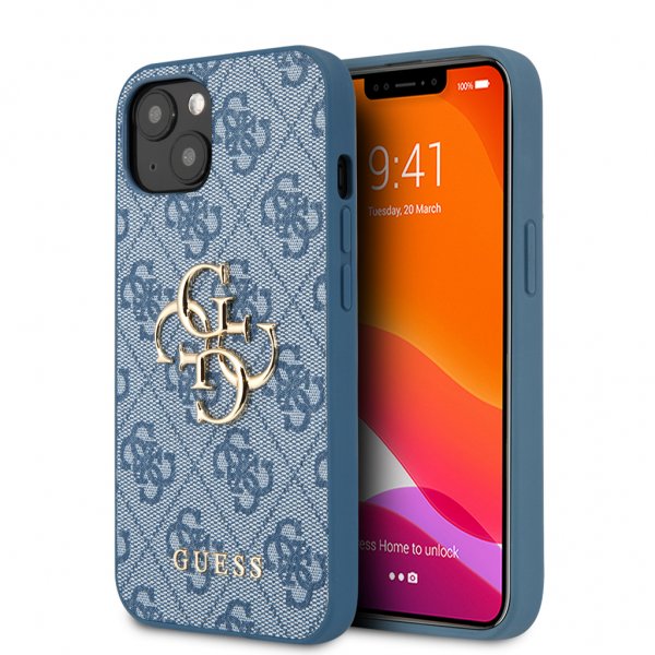 Guess iPhone 13 Deksel Big Logo Blå