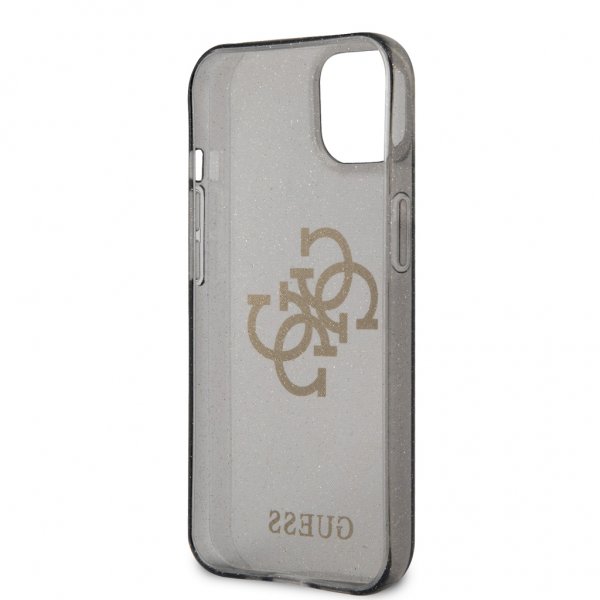 Guess iPhone 13 Deksel Full Glitter Svart