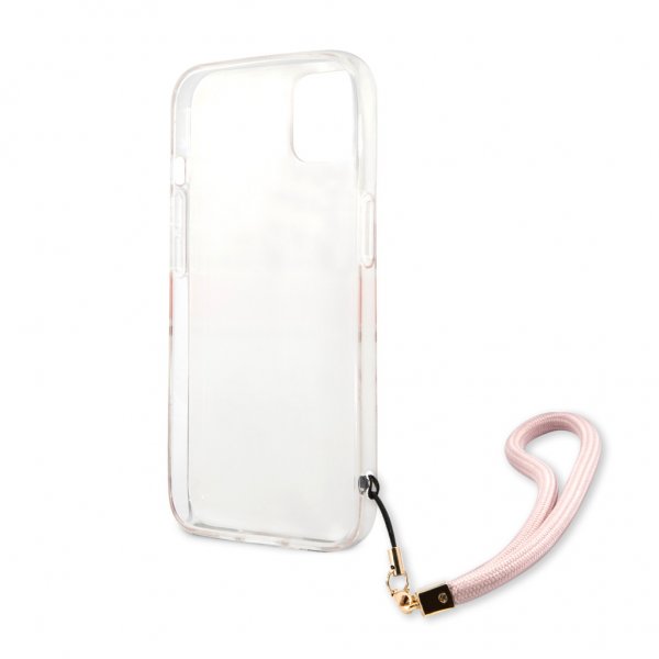 Guess iPhone 13 Deksel Marble Design Stripe Rosa