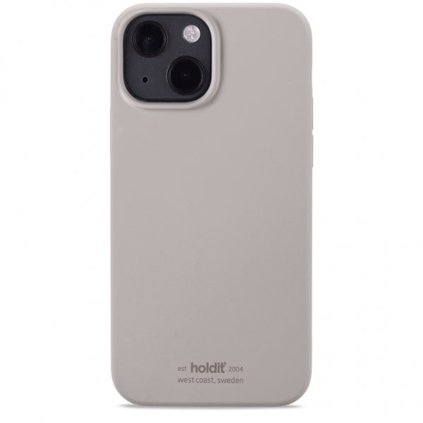 holdit iPhone 13 Deksel Silikon Taupe
