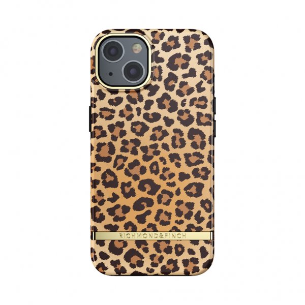 Richmond & Finch iPhone 13 Deksel Soft Leopard