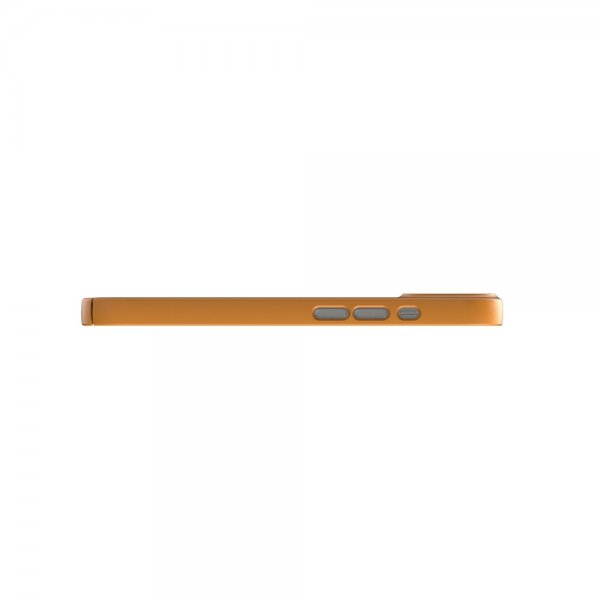 Nudient iPhone 13 Deksel Thin Case V3 MagSafe Saffron Yellow