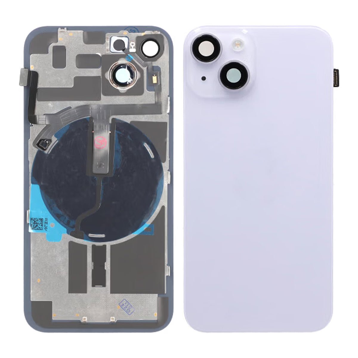 iPhone 14 glassbakside OEM - Lilla