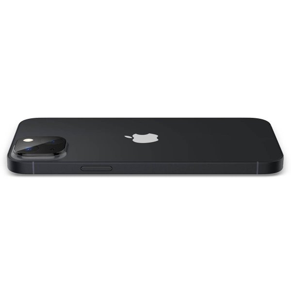 Spigen iPhone 14/iPhone 14 Plus Kamerabeskytter Glas.tR Optik 2-pakning Svart
