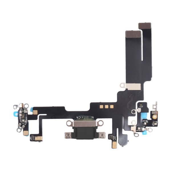 iPhone 14 ladekontakt med flekskabel Original - svart