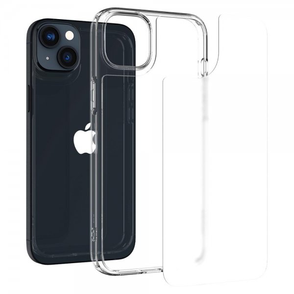 Spigen iPhone 14 Plus Deksel Quartz Hybrid Matte Clear
