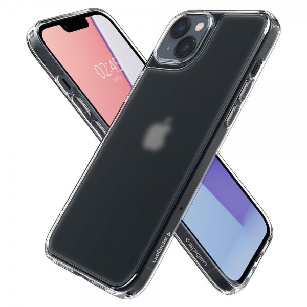 Spigen iPhone 14 Plus Deksel Quartz Hybrid Matte Clear