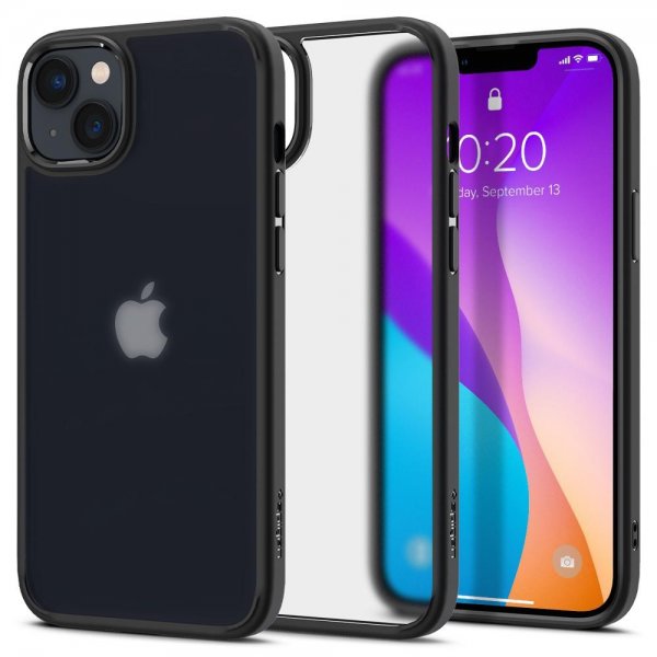 Spigen iPhone 14 Plus Deksel Ultra Hybrid Frost Black