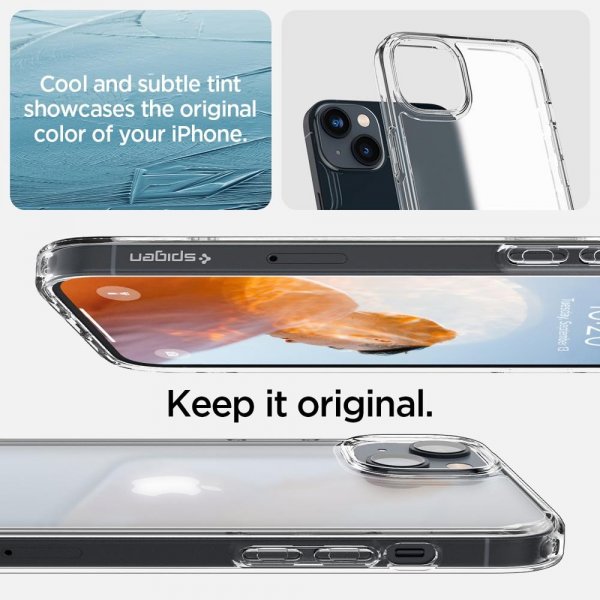 Spigen iPhone 14 Plus Deksel Ultra Hybrid Frost Clear