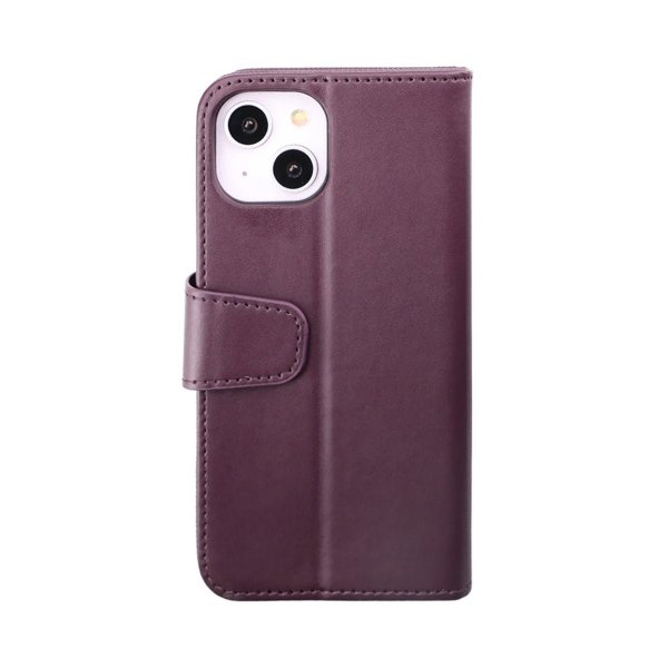 Rvelon iPhone 14 Etui Utbrettbar Kortlomme Lilla