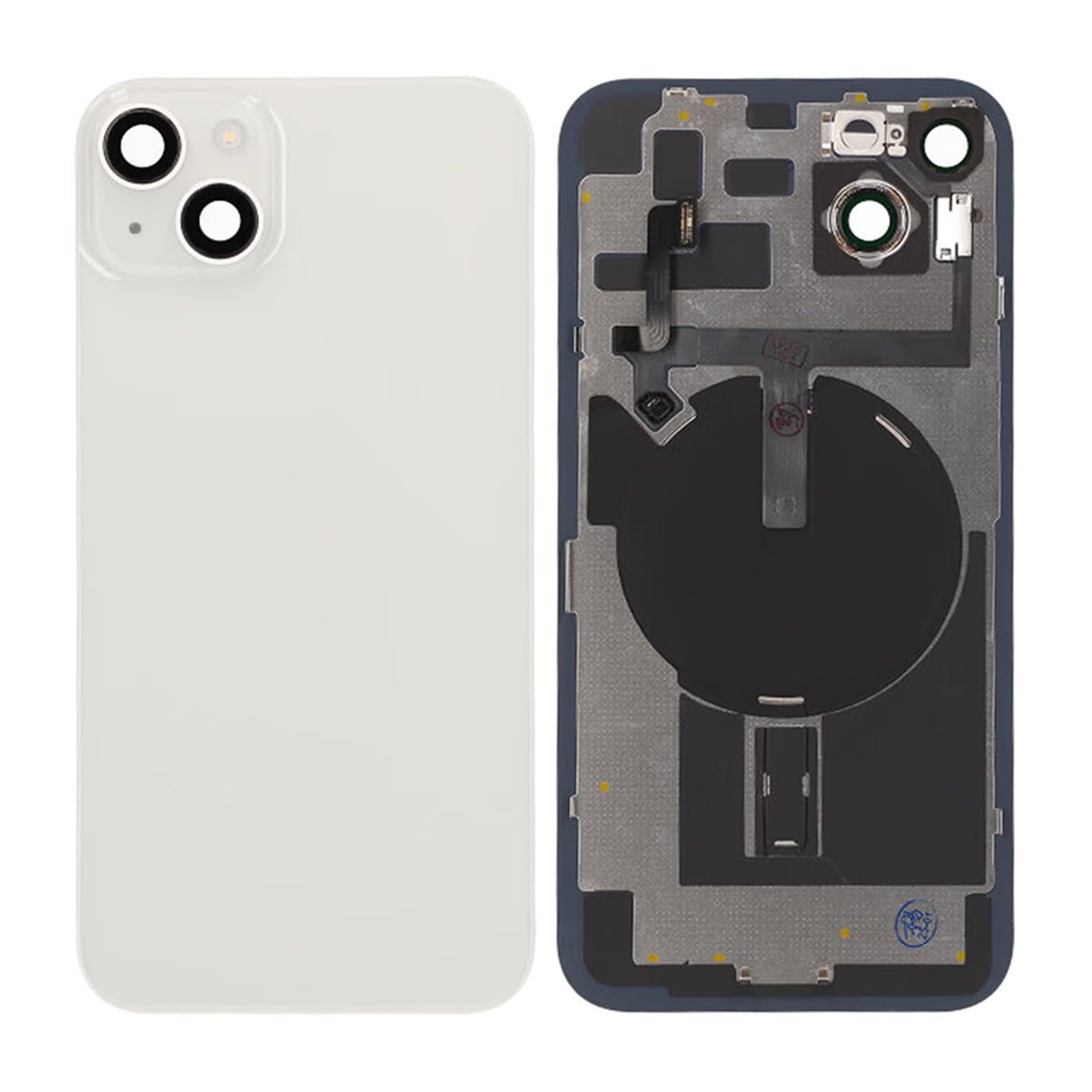 iPhone 14 Plus komplett OEM-bakglass – Hvit
