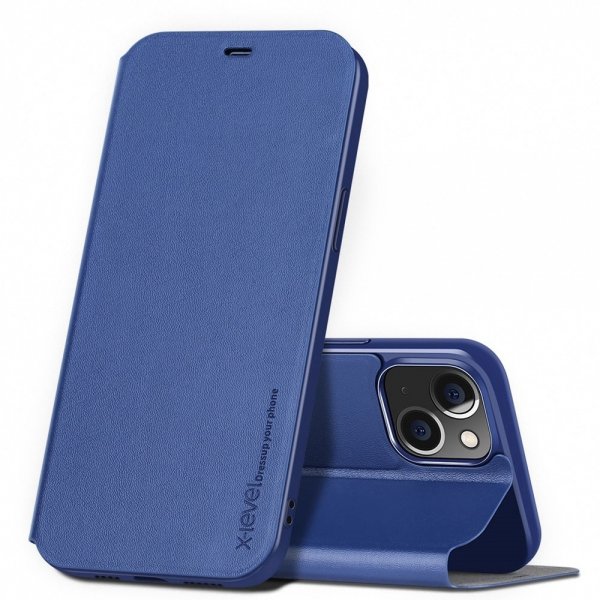 X-Level iPhone 14 Plus Etui FIB Color Blå