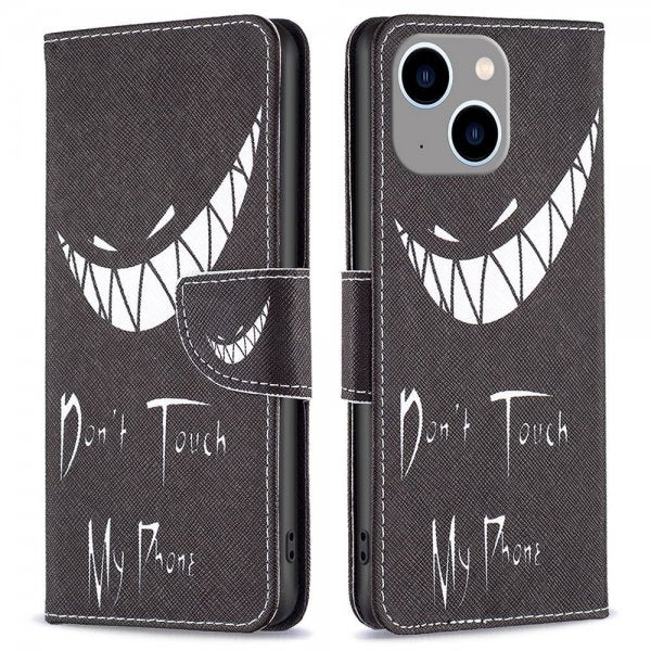 iPhone 14 Plus Etui Motiv Don't Touch My Phone