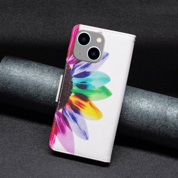 iPhone 14 Plus Etui Motiv Fargerik Blad