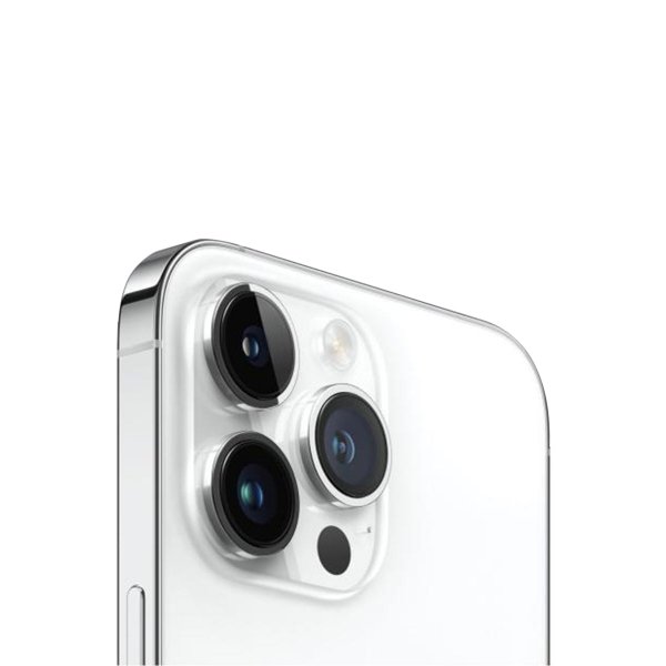 iPhone 14 Plus Kameralinse med Ramme - Silver