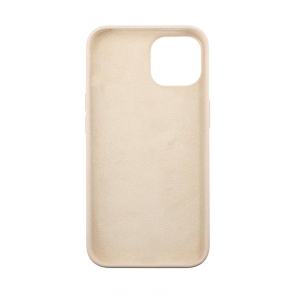 Rvelon iPhone 14 Plus Deksel Silikon Beige