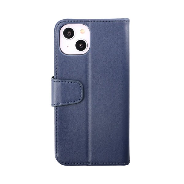 Rvelon iPhone 14 Plus Etui Utbrettbar Kortlomme Blå