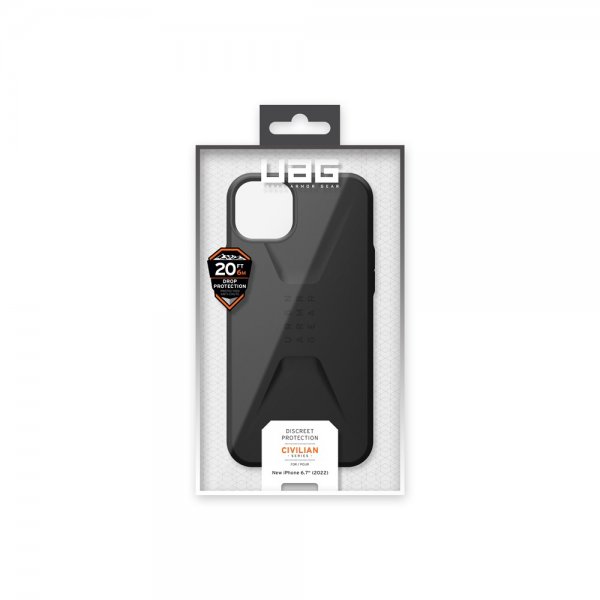 Urban Armor Gear (UAG) iPhone 14 Plus Deksel Civilian Svart