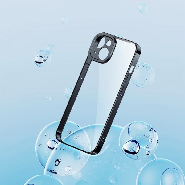 Baseus iPhone 14 Plus Deksel Glitter Series Svart