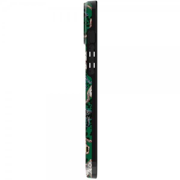 Richmond & Finch iPhone 14 Plus Deksel Green Leopard