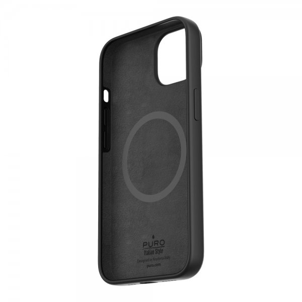 Puro iPhone 14 Plus Deksel ICON Mag Svart