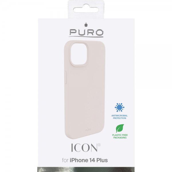 Puro iPhone 14 Plus Deksel Icon Rosa