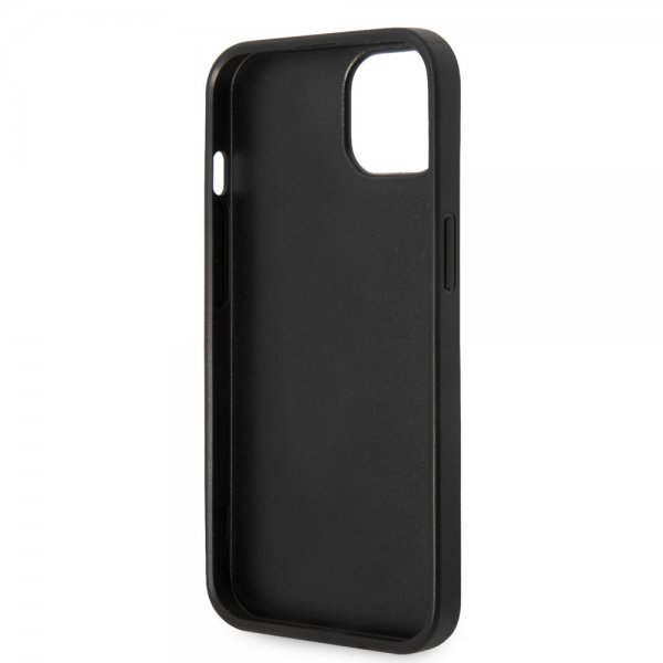 Karl Lagerfeld iPhone 14 Plus Deksel Saffiano Karl Svart