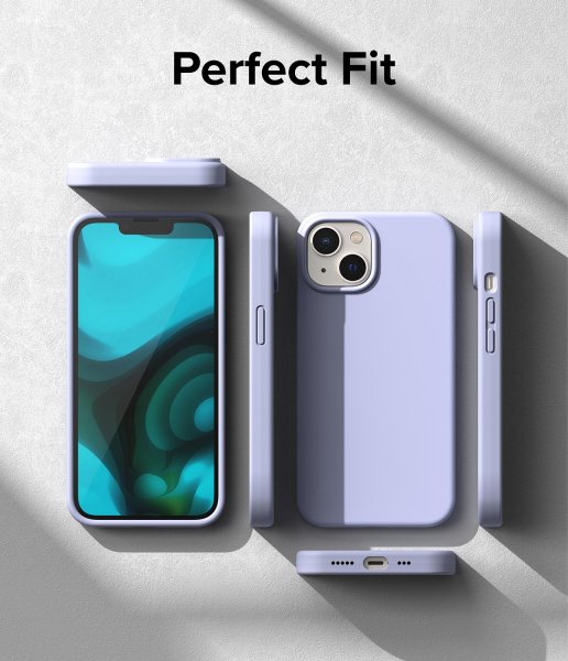 Ringke iPhone 14 Plus Deksel Silikoni Lavendel