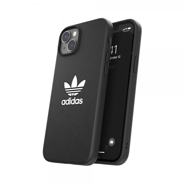 Adidas iPhone 14 Plus Deksel Trefoil Snap Case Svart