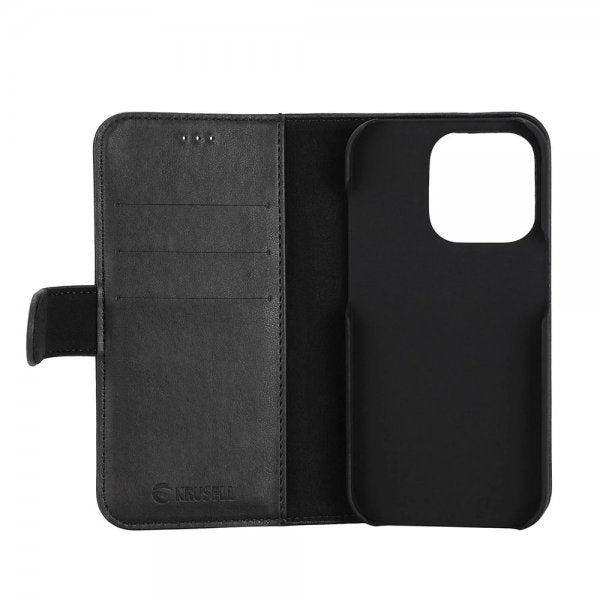 Krusell iPhone 14 Pro Etui PhoneWallet Svart