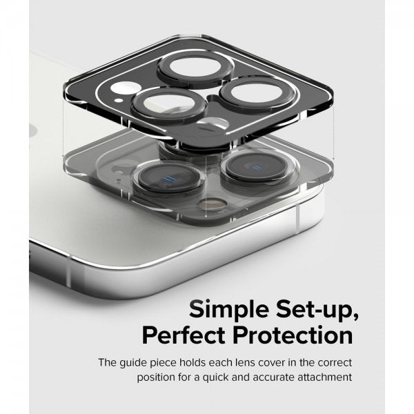 Ringke iPhone 14 Pro/iPhone 14 Pro Max Kamerabeskytter Camera Lens Frame Svart