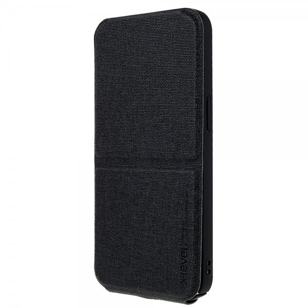 X-Level iPhone 14 Pro Max Etui Journey Series Svart