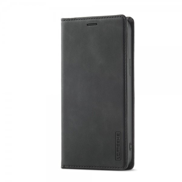 Lc.Imeeke iPhone 14 Pro Max Etui med Kortlomme flipp Svart