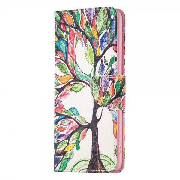iPhone 14 Pro Max Etui Motiv Fargerik Tre