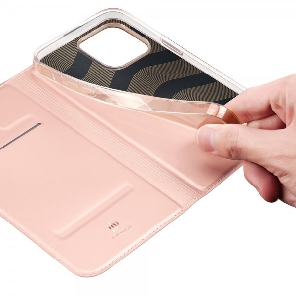 Dux Ducis iPhone 14 Pro Max Etui Skin Pro Series Rosa