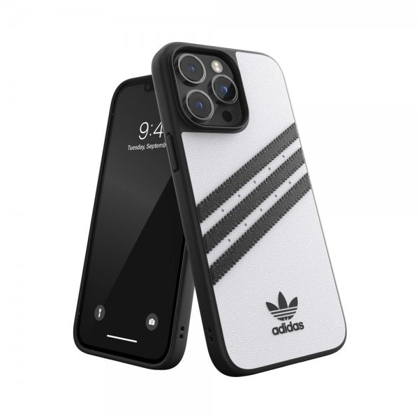 Adidas iPhone 14 Pro Max Deksel 3 Stripes Snap Case Hvit Svart
