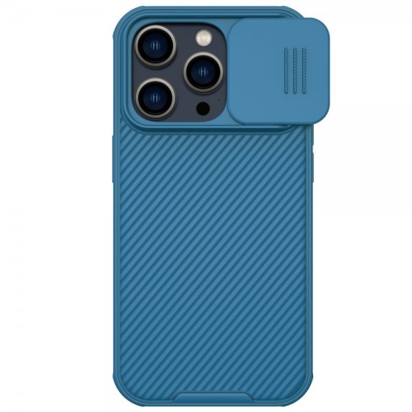 Nillkin iPhone 14 Pro Max Deksel CamShield Blå